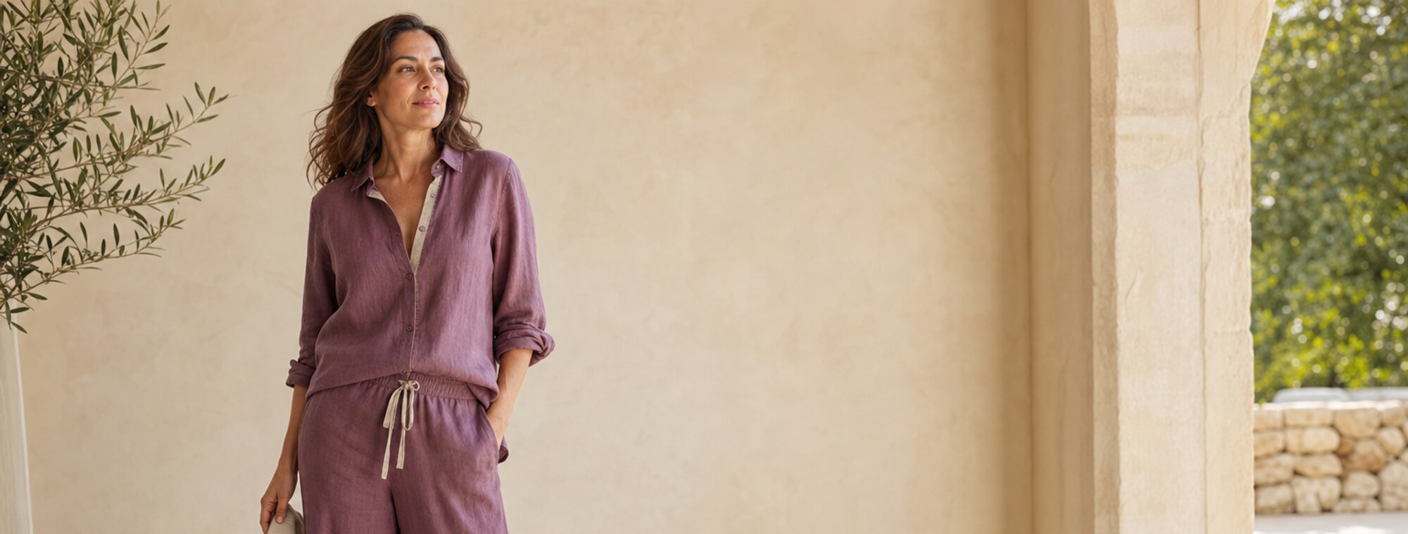 UFOBAW natural linen collection