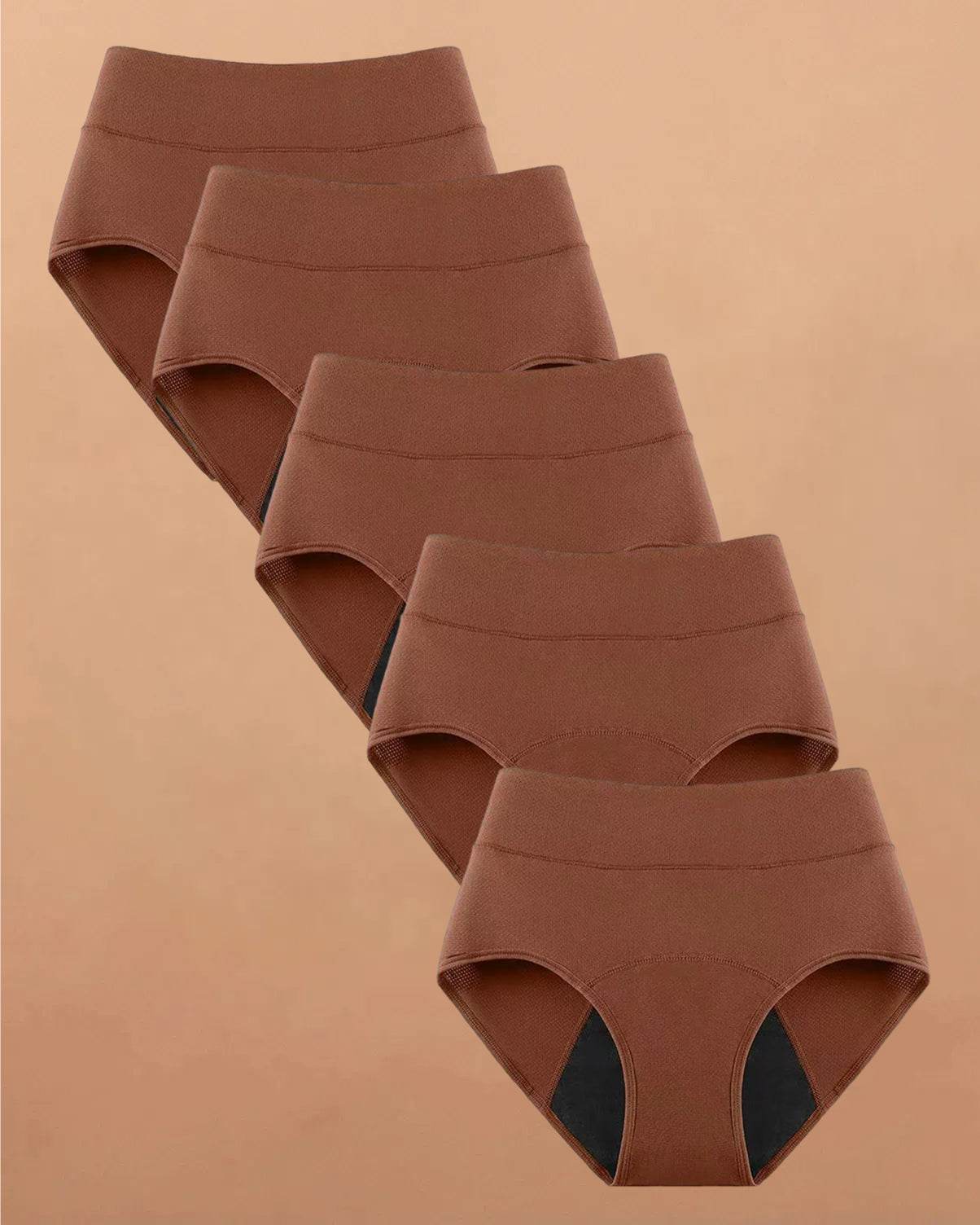 Still Her Motion™ ActiveFlex 高效能防漏內衣（5 件裝）