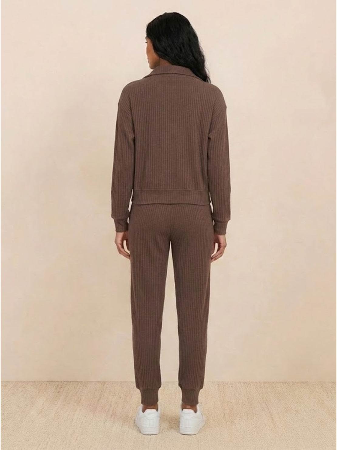 男女通用半拉鍊運動套裝