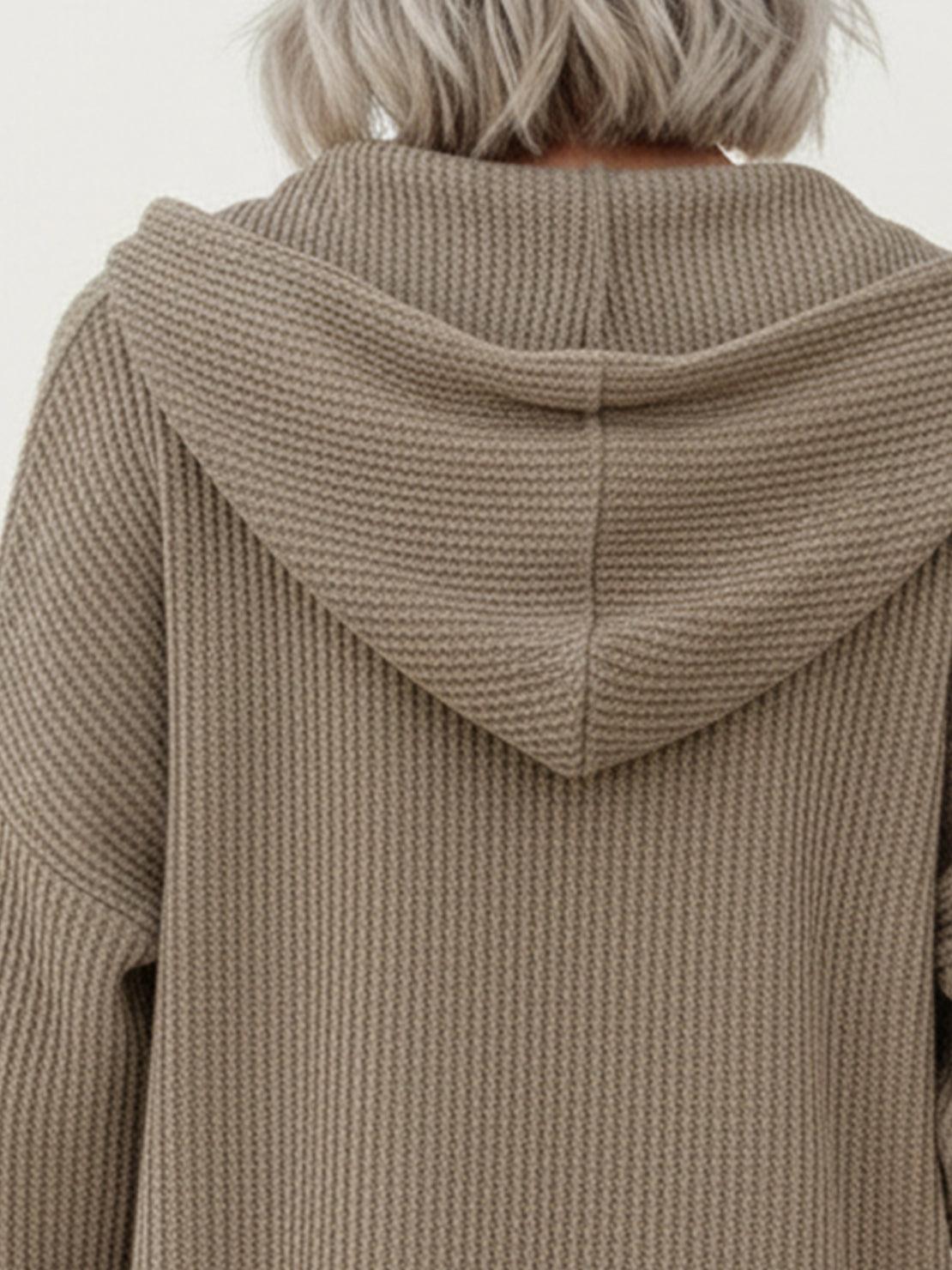 CloudKnit 超大連帽背心