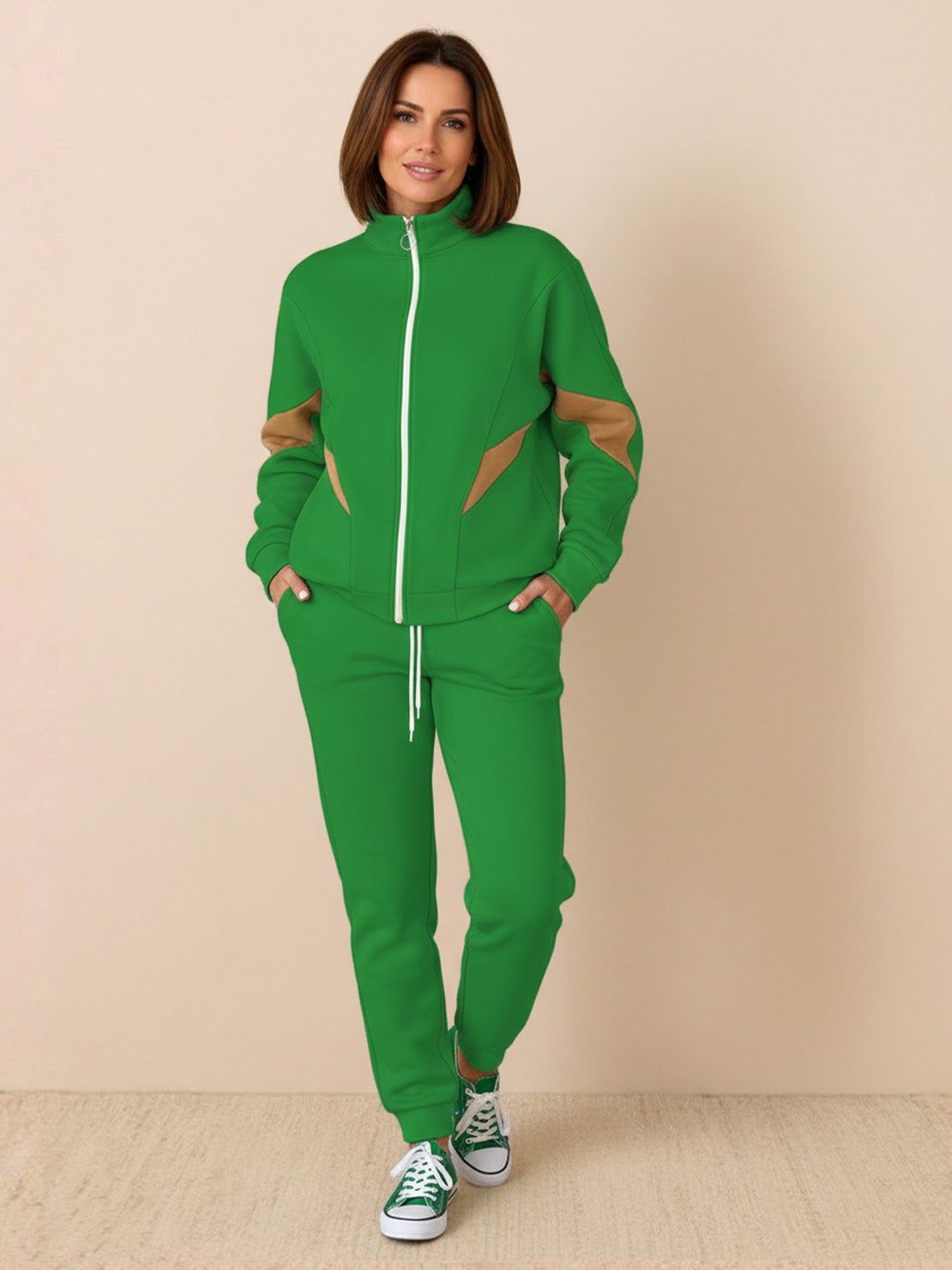 拼色舒適運動服