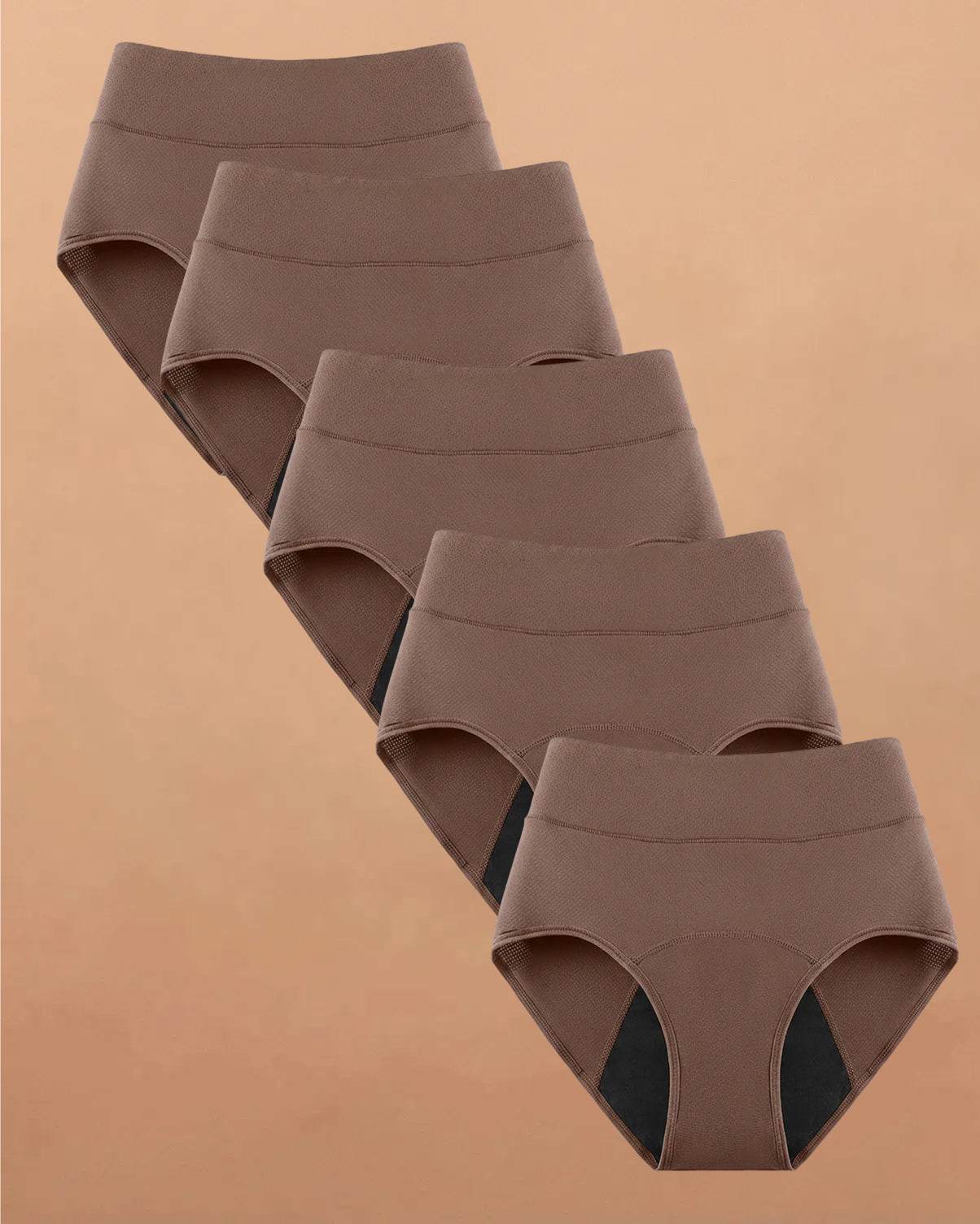 Still Her Motion™ ActiveFlex 高效能防漏內衣（5 件裝）