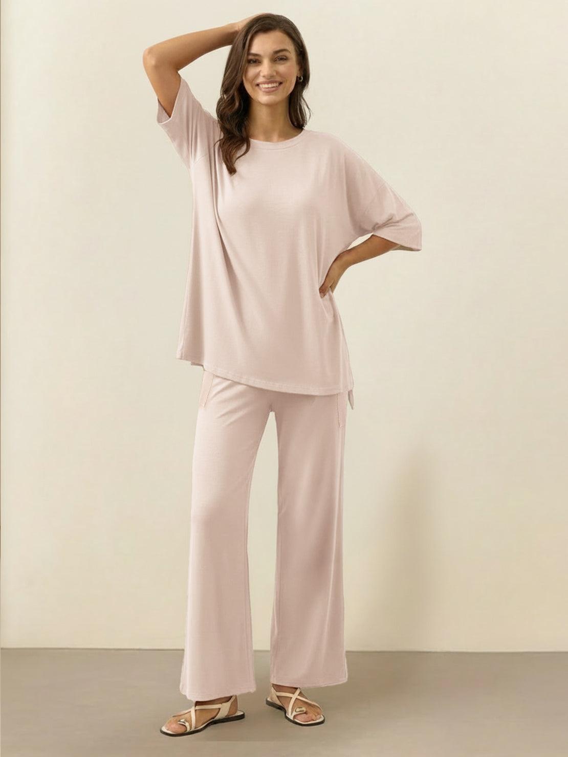 超大長款家居服套裝