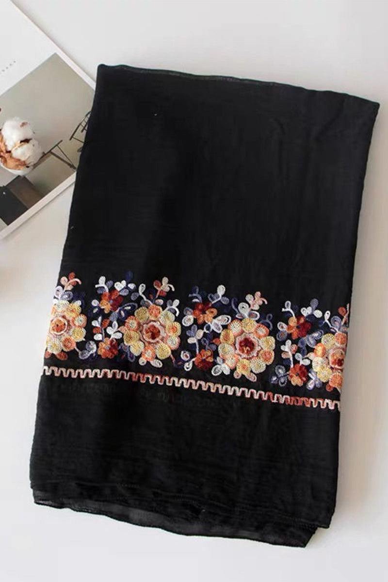 刺繡旅行必備百搭披肩