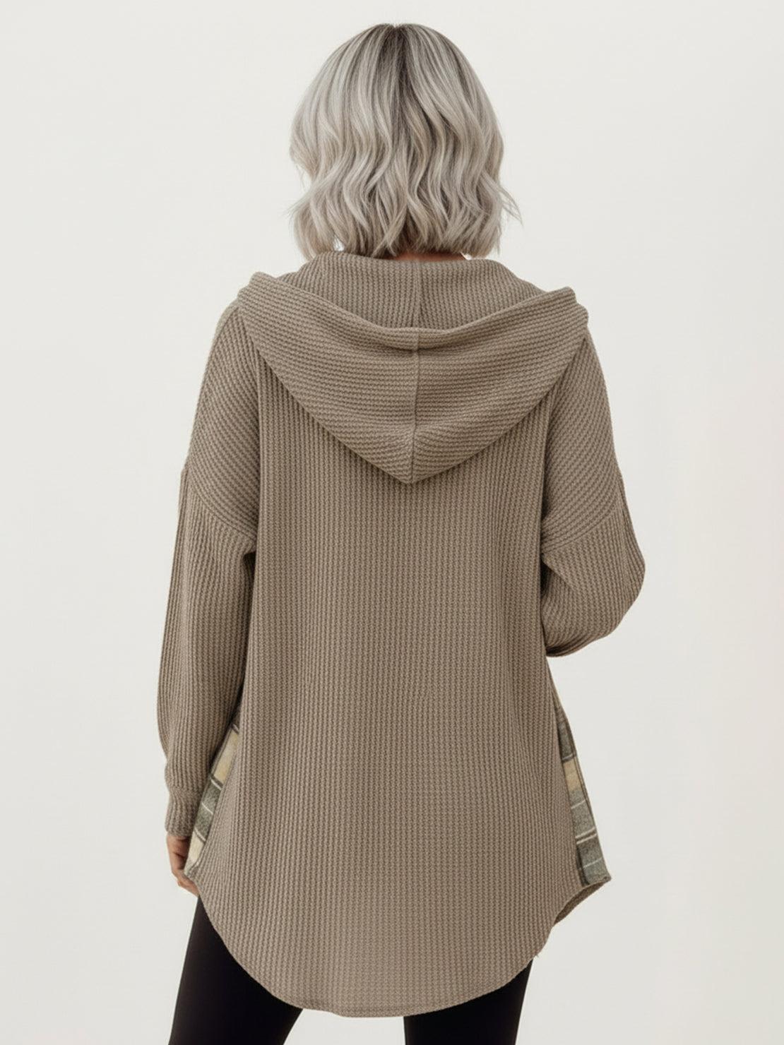 CloudKnit 超大連帽背心