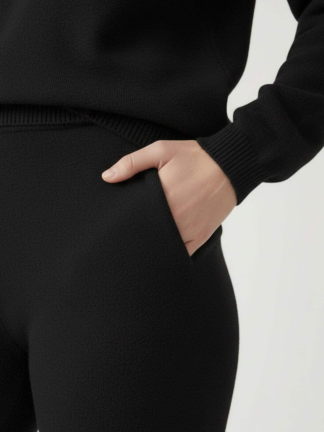 超大 Polo 針織家居服套裝