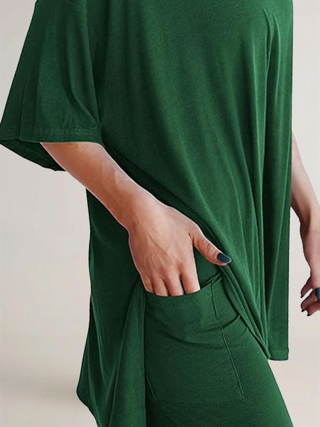 超大長款家居服套裝