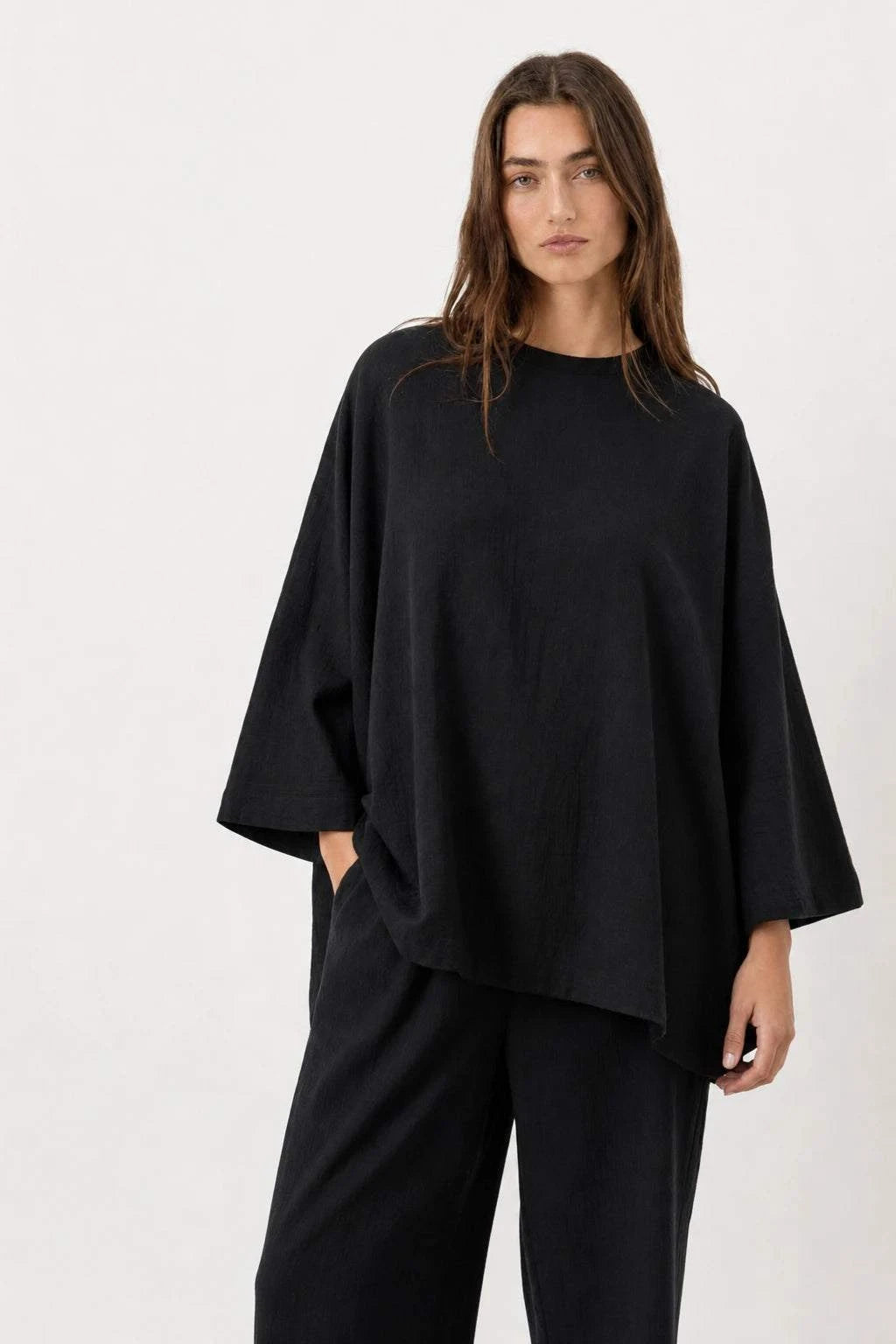 日常時尚寬鬆兩件套
