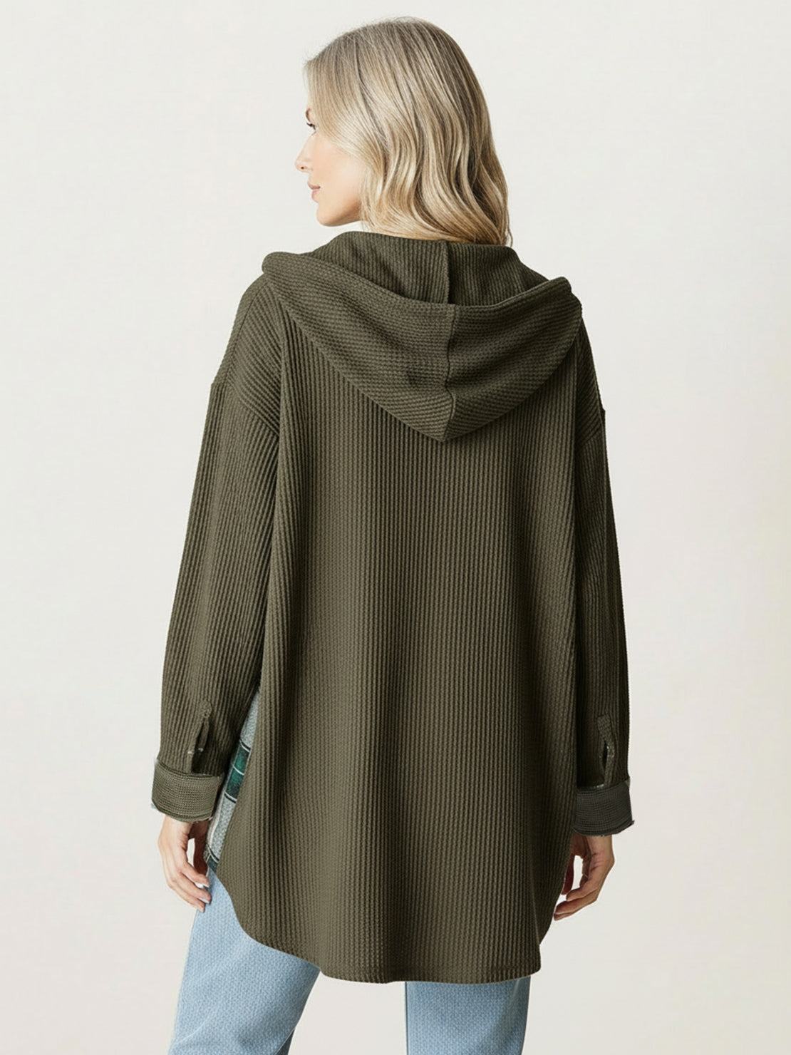CloudKnit 超大連帽背心