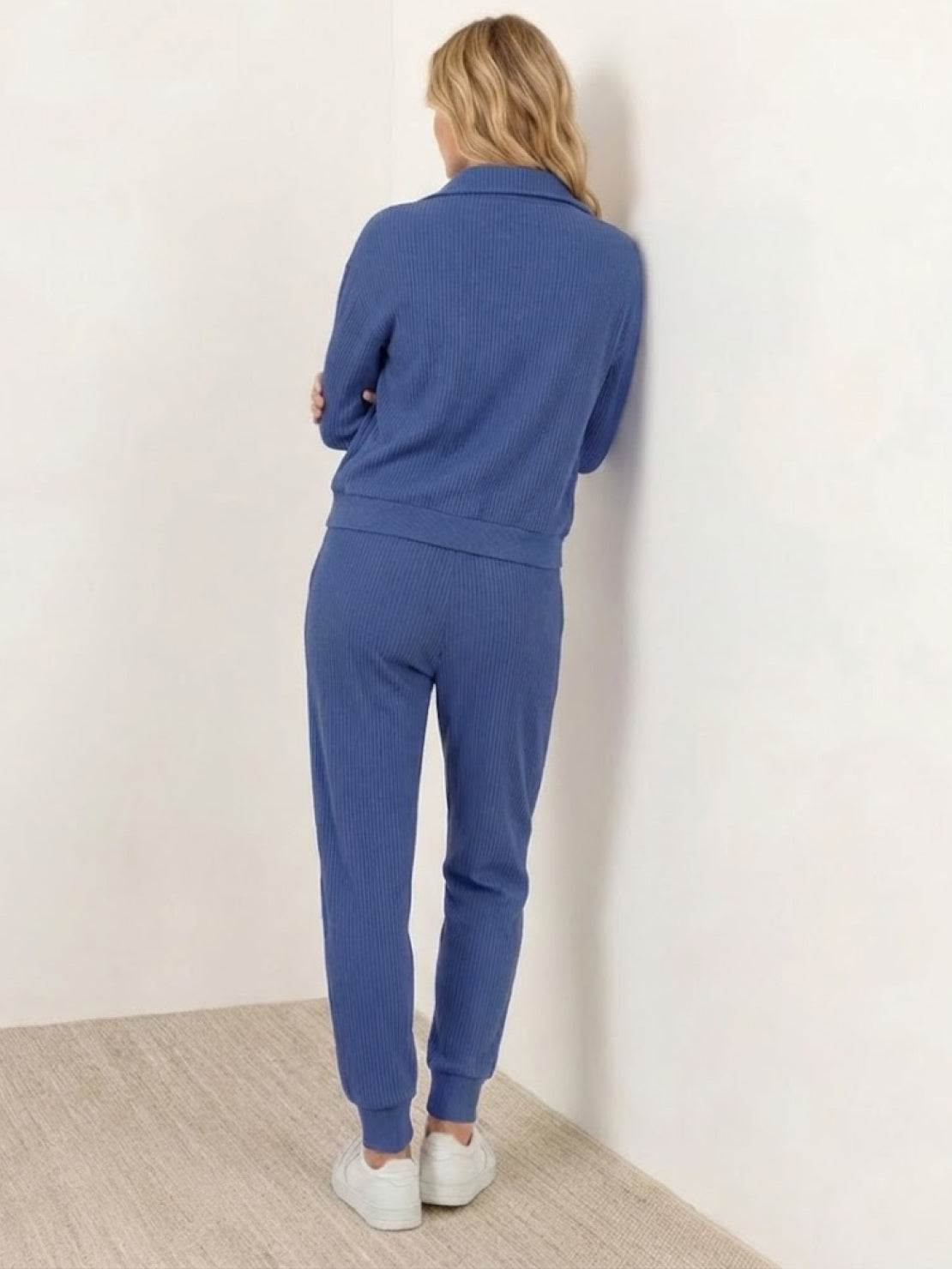 男女通用半拉鍊運動套裝