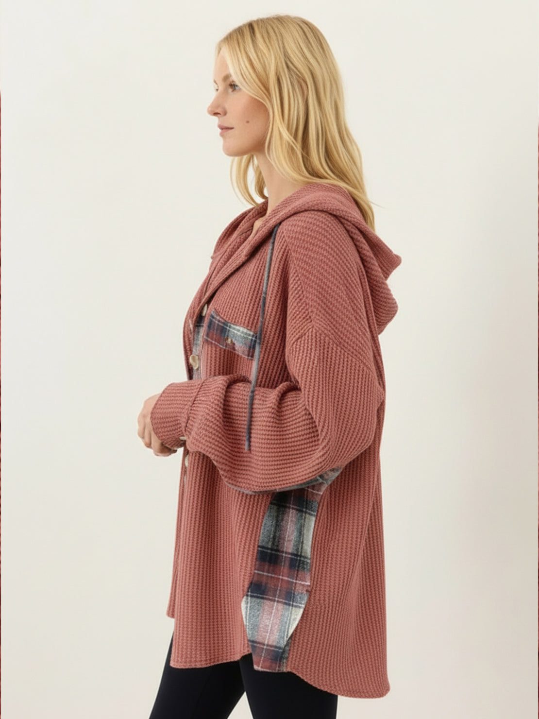 CloudKnit 超大連帽背心